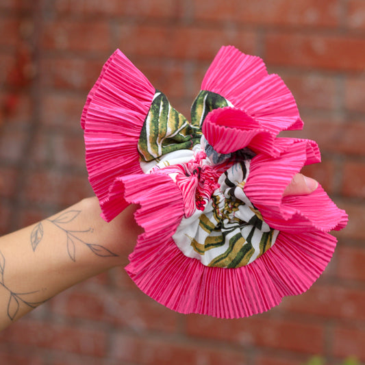 Scrunchie Pink Power